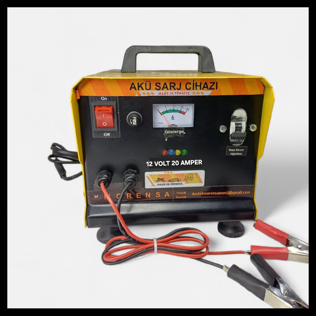 12 VOLT 20 AMPER PROFESYONEL 