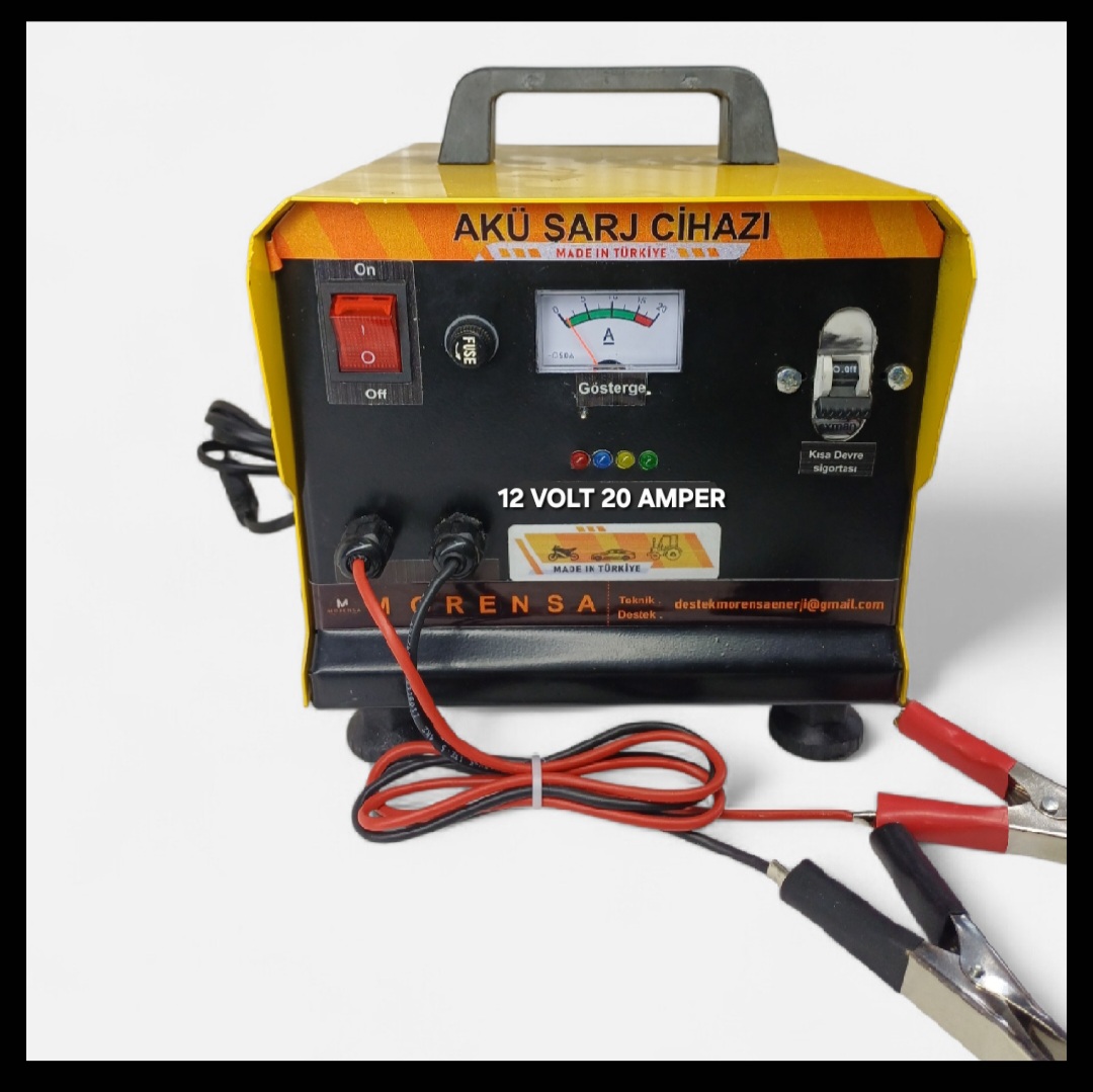 12 VOLT 20 AMPER PROFESYONEL -338